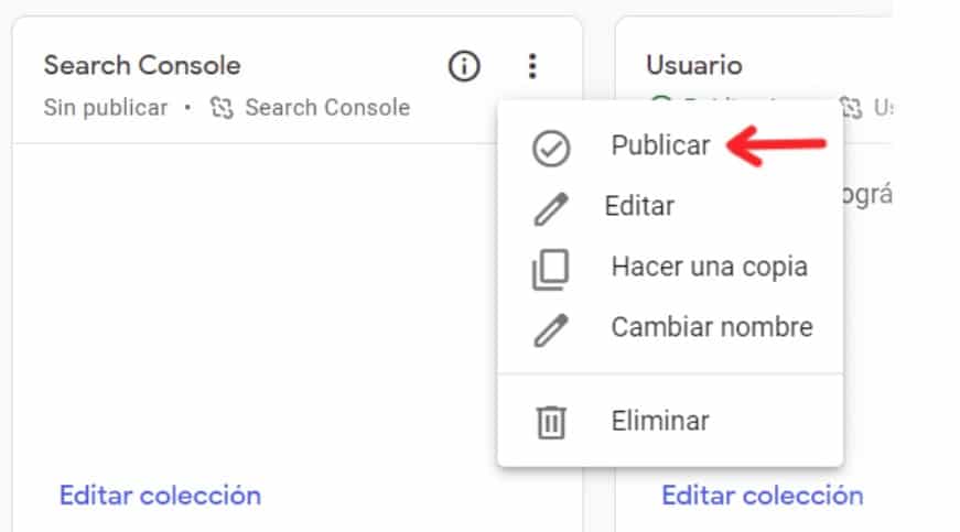 Configuración de Search Console en Google Analytics 4